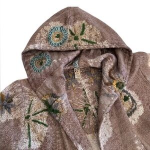 NWT | Baba | Embroidered Wool Jacket / Coat | One Size